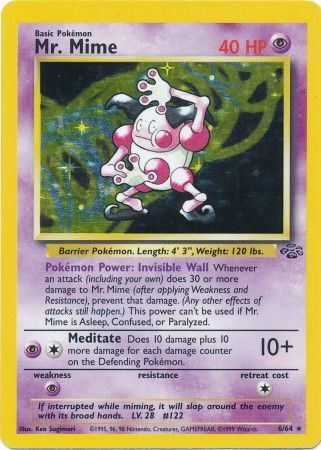 Mr. Mime (6/64) [Jungle Unlimited] | Card Merchant Takapuna