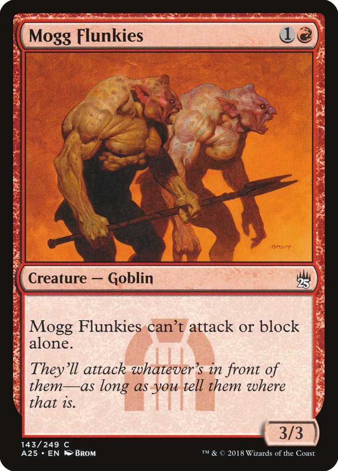 Mogg Flunkies [Masters 25] | Card Merchant Takapuna