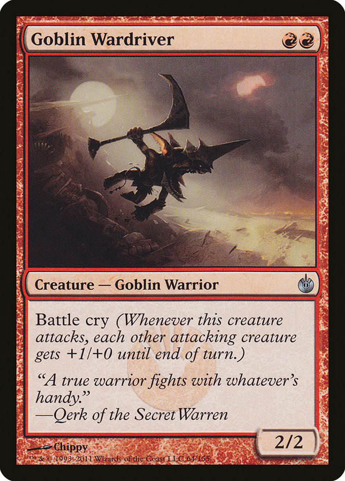 Goblin Wardriver [Mirrodin Besieged] | Card Merchant Takapuna