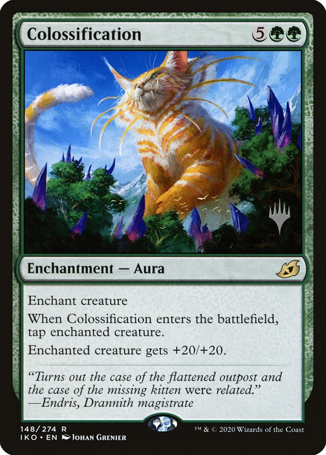 Colossification (Promo Pack) [Ikoria: Lair of Behemoths Promos] | Card Merchant Takapuna