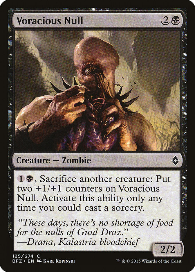 Voracious Null [Battle for Zendikar] | Card Merchant Takapuna