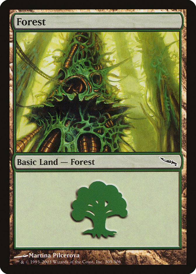 Forest (305) [Mirrodin] | Card Merchant Takapuna