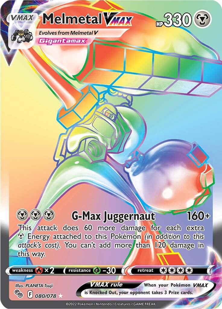 Melmetal VMAX (080/078) [Pokémon GO] | Card Merchant Takapuna