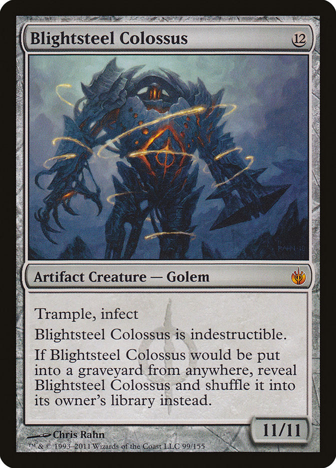 Blightsteel Colossus [Mirrodin Besieged] | Card Merchant Takapuna