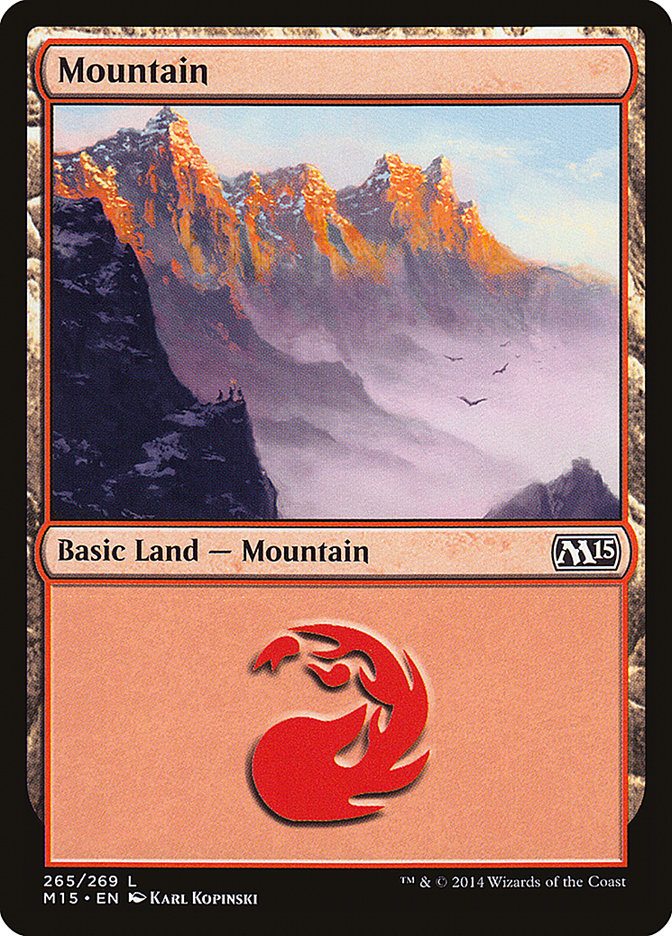 Mountain (265) [Magic 2015] | Card Merchant Takapuna