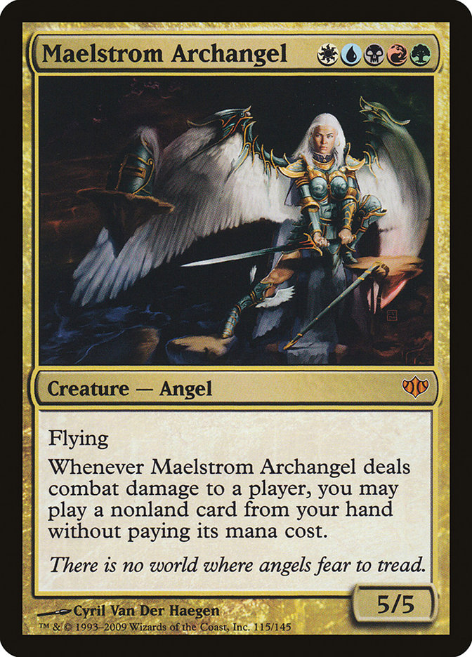 Maelstrom Archangel [Conflux] | Card Merchant Takapuna