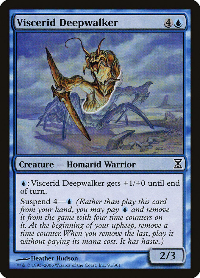 Viscerid Deepwalker [Time Spiral] | Card Merchant Takapuna