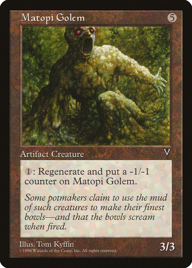 Matopi Golem [Visions] | Card Merchant Takapuna