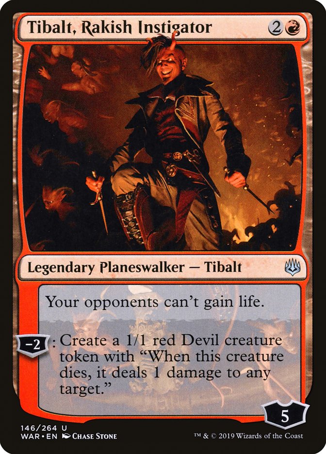 Tibalt, Rakish Instigator [War of the Spark] | Card Merchant Takapuna