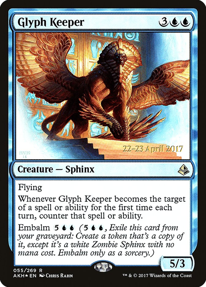 Glyph Keeper [Amonkhet Prerelease Promos] | Card Merchant Takapuna