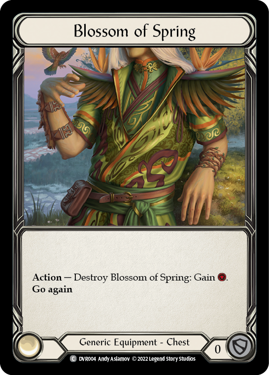 Blossom of Spring [DVR004] (Classic Battles: Rhinar vs Dorinthea)  Rainbow Foil | Card Merchant Takapuna