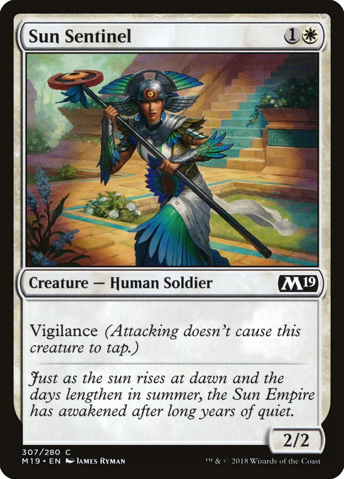 Sun Sentinel [Core Set 2019] | Card Merchant Takapuna