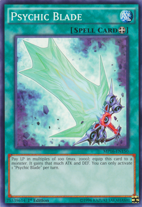 Psychic Blade [MP16-EN150] Common | Card Merchant Takapuna