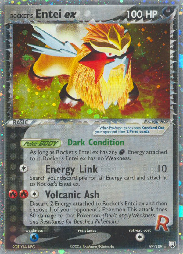 Rocket's Entei ex (97/109) [EX: Team Rocket Returns] | Card Merchant Takapuna