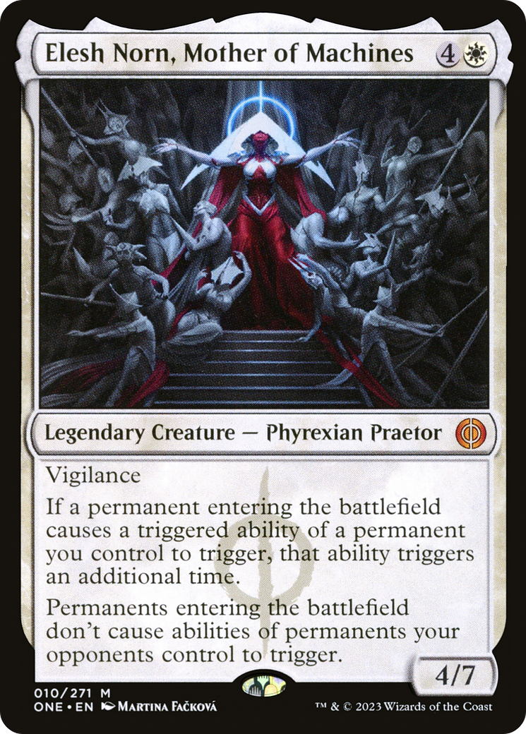 Elesh Norn, Mother of Machines [Phyrexia: All Will Be One] | Card Merchant Takapuna