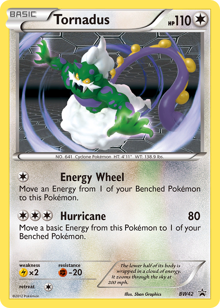 Tornadus (BW42) [Black & White: Black Star Promos] | Card Merchant Takapuna