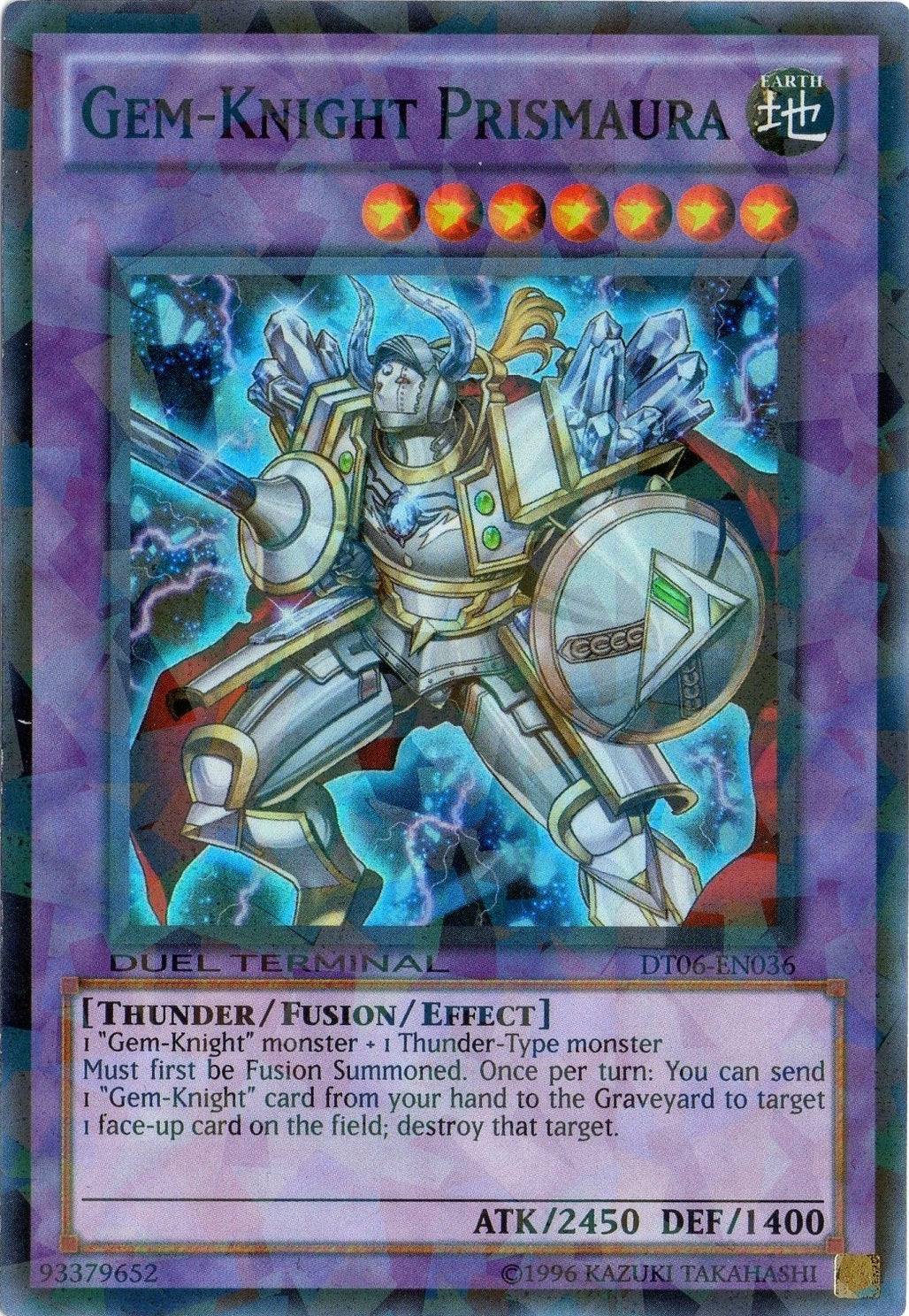 Gem-Knight Prismaura [DT06-EN036] Super Rare | Card Merchant Takapuna