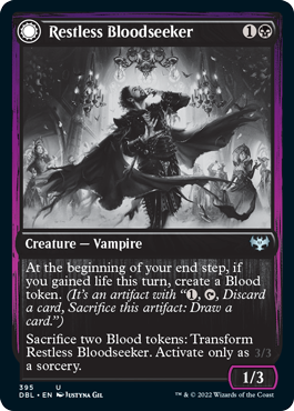 Restless Bloodseeker // Bloodsoaked Reveler [Innistrad: Double Feature] | Card Merchant Takapuna