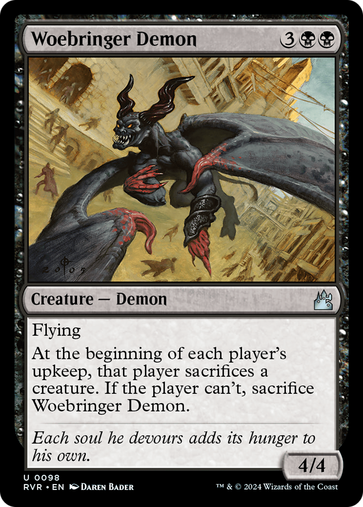 Woebringer Demon [Ravnica Remastered] | Card Merchant Takapuna