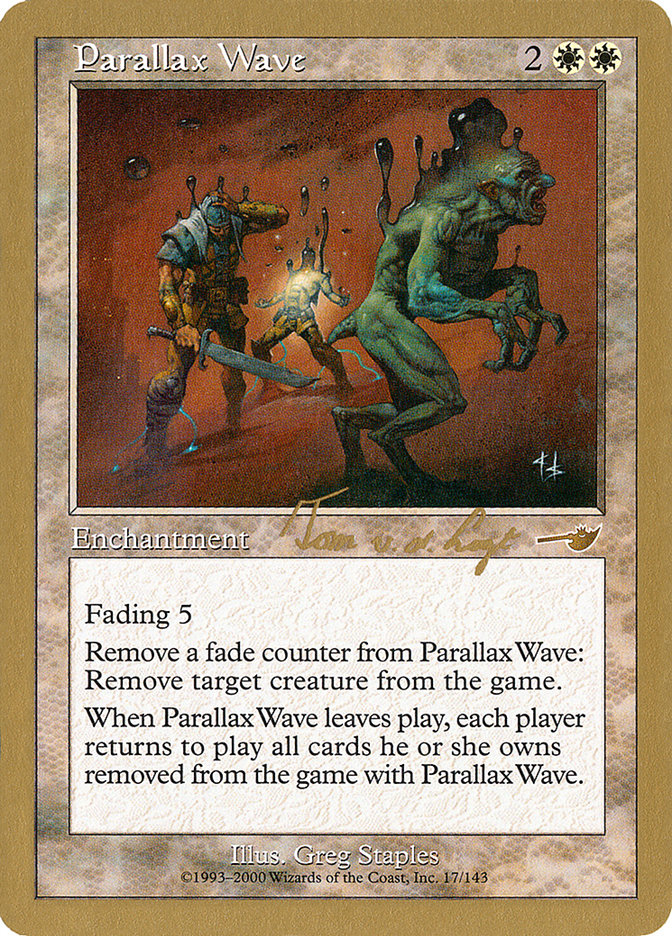 Parallax Wave (Tom van de Logt) [World Championship Decks 2000] | Card Merchant Takapuna