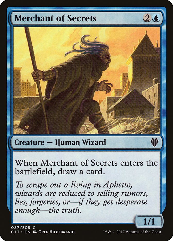 Merchant of Secrets [Commander 2017] | Card Merchant Takapuna