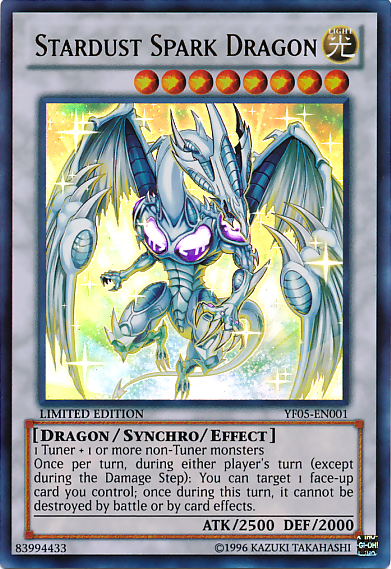 Stardust Spark Dragon [YF05-EN001] Ultra Rare | Card Merchant Takapuna