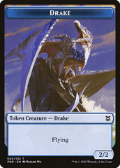 Copy // Drake Double-Sided Token [Zendikar Rising Tokens] | Card Merchant Takapuna