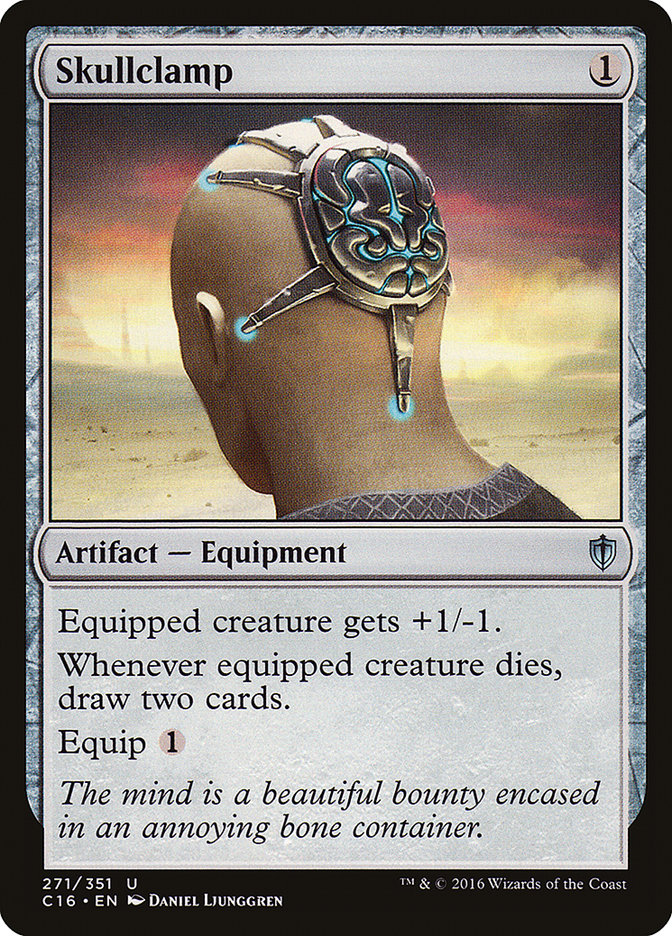 Skullclamp [Commander 2016] | Card Merchant Takapuna