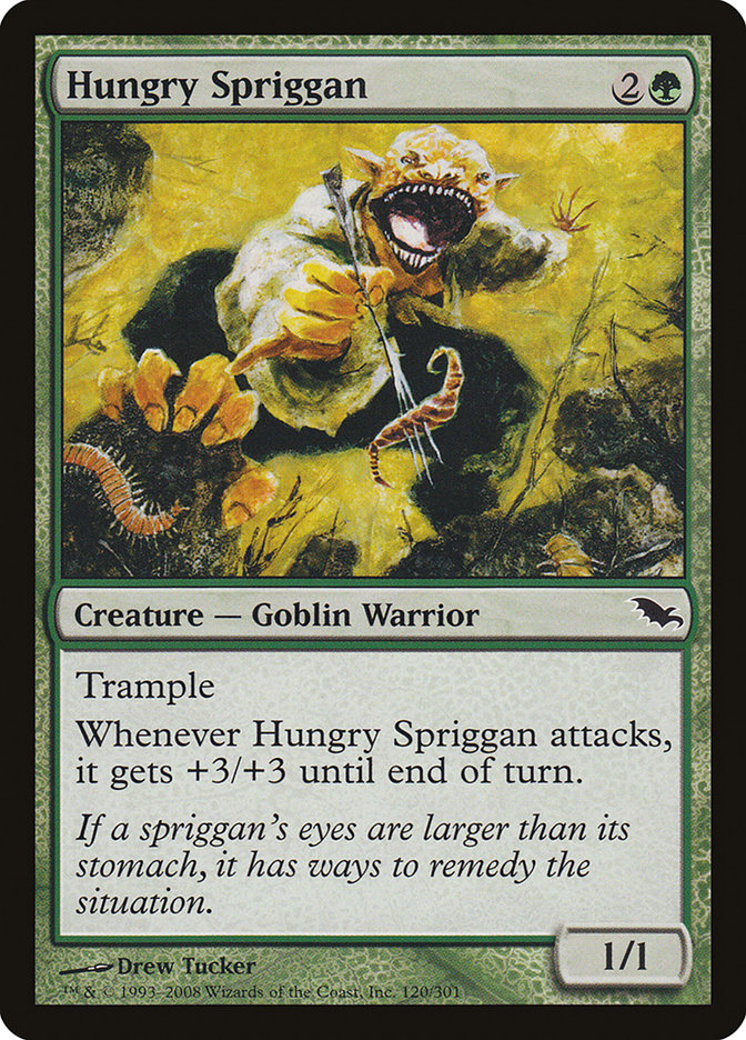 Hungry Spriggan [Shadowmoor] | Card Merchant Takapuna