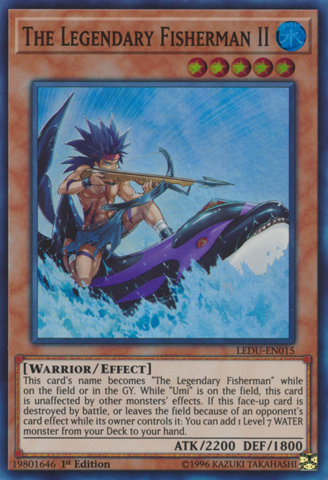 The Legendary Fisherman II [LEDU-EN015] Super Rare | Card Merchant Takapuna