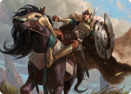 Knight of Dawn's Light Art Card [Dominaria United Art Series] | Card Merchant Takapuna