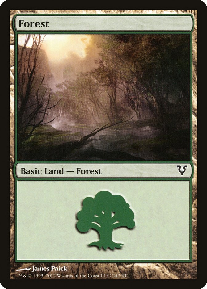 Forest (242) [Avacyn Restored] | Card Merchant Takapuna