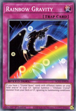 Rainbow Gravity [SGX1-ENF18] Common | Card Merchant Takapuna