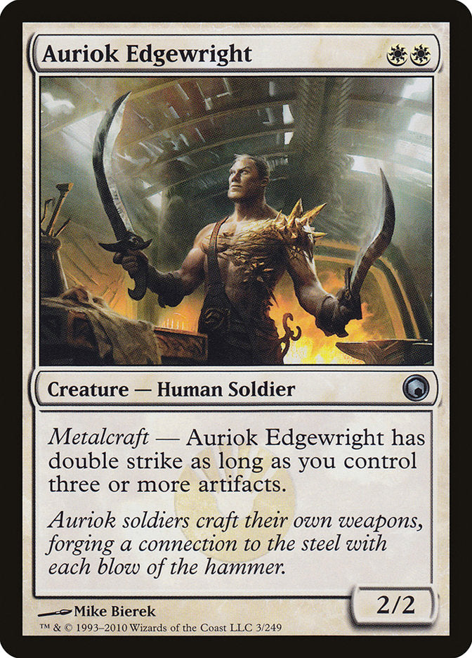 Auriok Edgewright [Scars of Mirrodin] | Card Merchant Takapuna