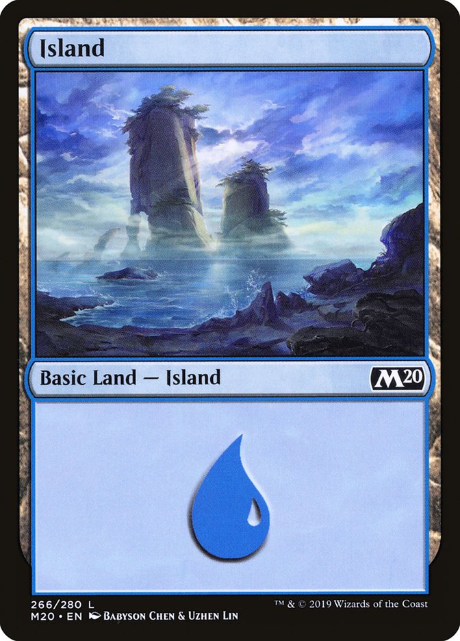 Island (266) [Core Set 2020] | Card Merchant Takapuna