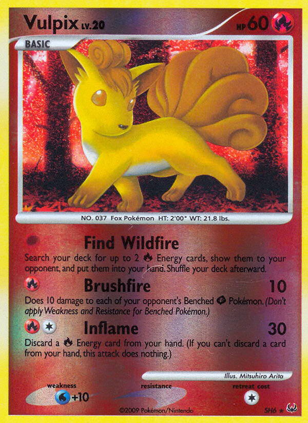 Vulpix (SH6) [Platinum: Base Set] | Card Merchant Takapuna