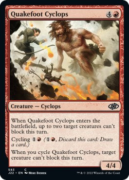 Quakefoot Cyclops [Jumpstart 2022] | Card Merchant Takapuna