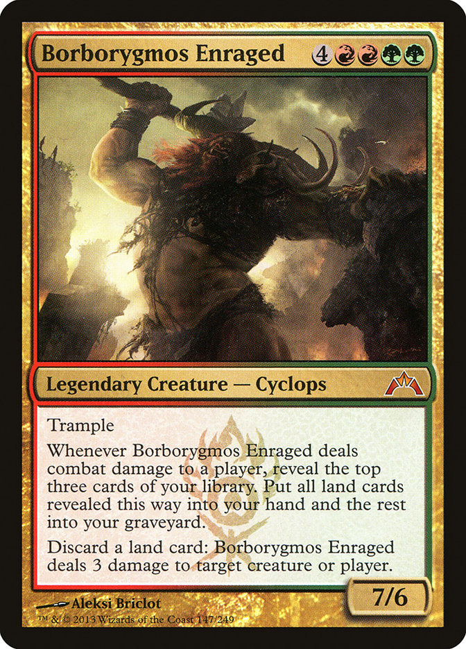 Borborygmos Enraged [Gatecrash] | Card Merchant Takapuna