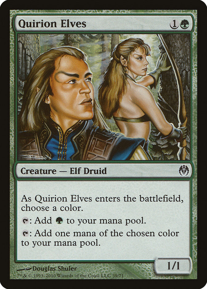 Quirion Elves [Duel Decks: Phyrexia vs. the Coalition] | Card Merchant Takapuna