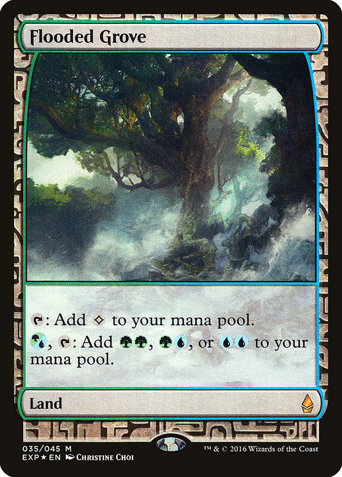 Flooded Grove [Zendikar Expeditions] | Card Merchant Takapuna