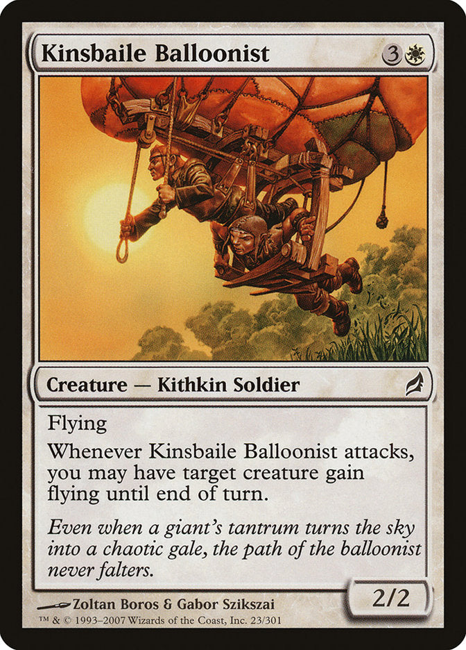 Kinsbaile Balloonist [Lorwyn] | Card Merchant Takapuna