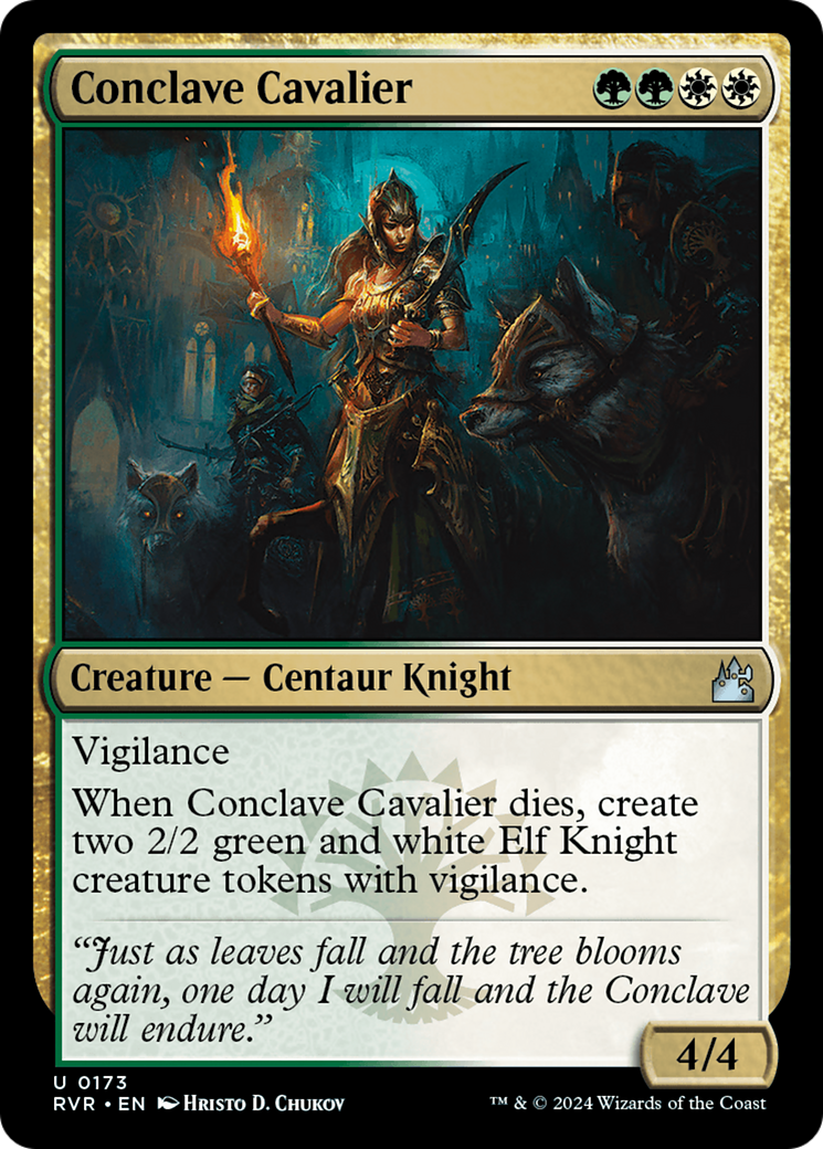 Conclave Cavalier [Ravnica Remastered] | Card Merchant Takapuna