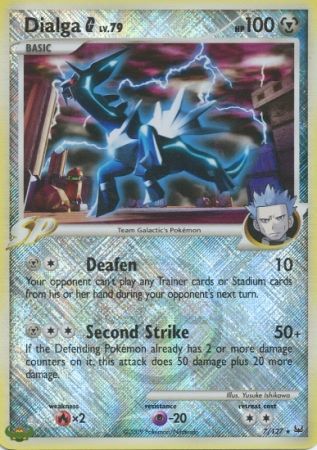 Dialga G (7/127) (League Promo) [Platinum: Base Set] | Card Merchant Takapuna