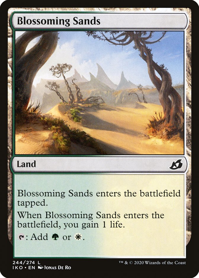 Blossoming Sands [Ikoria: Lair of Behemoths] | Card Merchant Takapuna