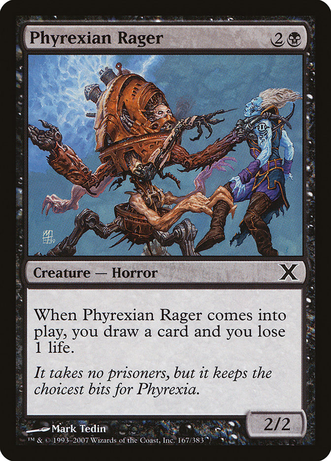 Phyrexian Rager [Tenth Edition] | Card Merchant Takapuna