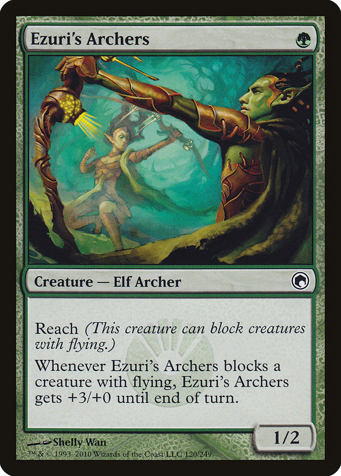 Ezuri's Archers [Scars of Mirrodin] | Card Merchant Takapuna