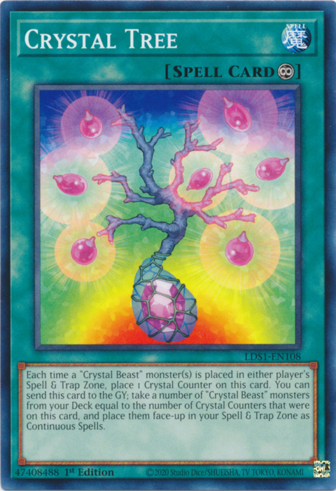 Crystal Tree [LDS1-EN108] Common | Card Merchant Takapuna