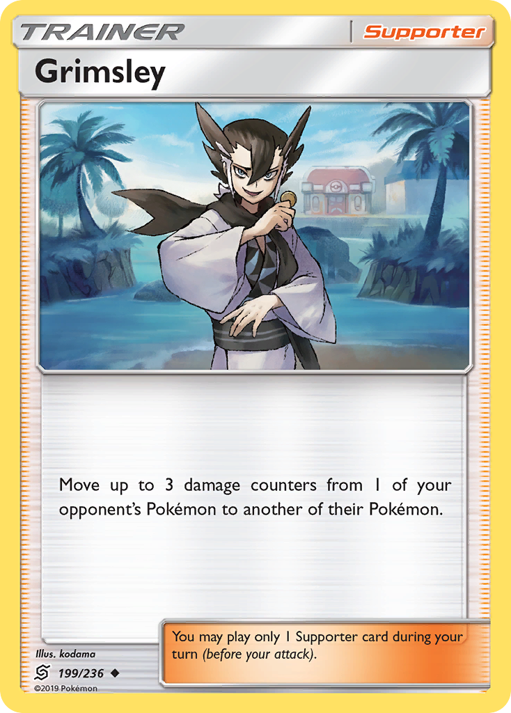 Grimsley (199/236) [Sun & Moon: Unified Minds] | Card Merchant Takapuna