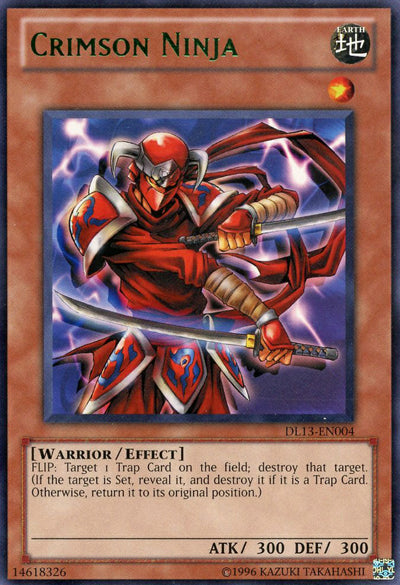 Crimson Ninja (Green) [DL13-EN004] Rare | Card Merchant Takapuna