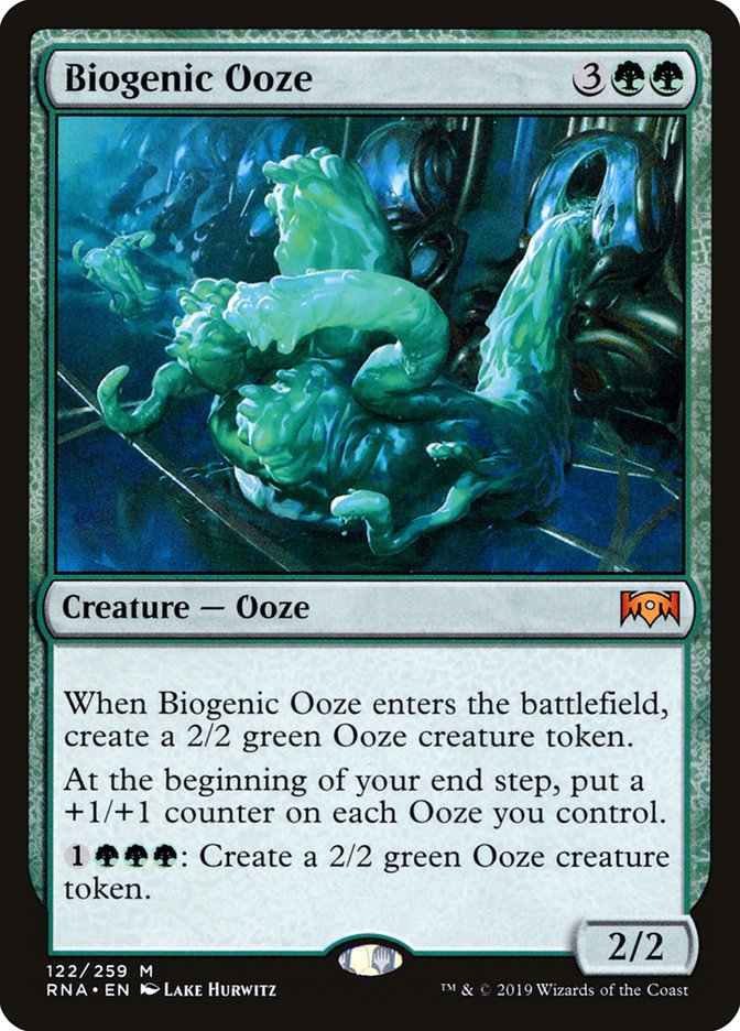 Biogenic Ooze [Ravnica Allegiance] | Card Merchant Takapuna